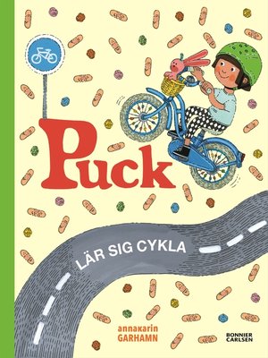 cover image of Puck lär sig cykla